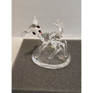 Crystal World Disney Showcase Collection Bambi Figurine #85/2750 W/ Box & COA